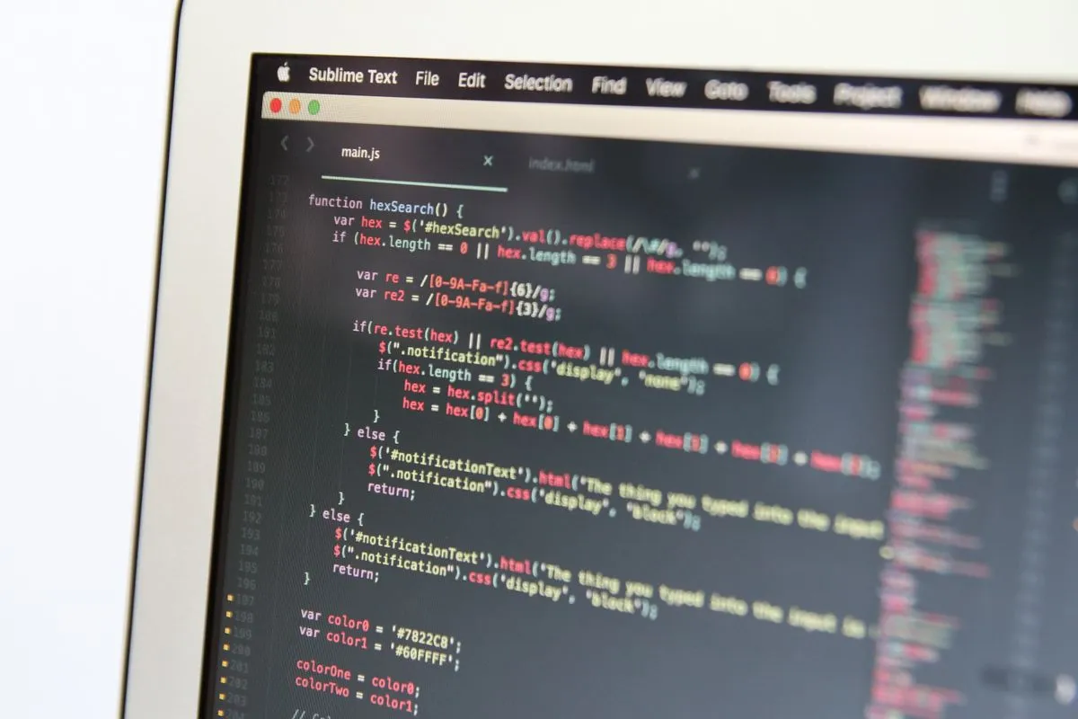 Фрагмент интерфейса приложения, созданного на JavaScript