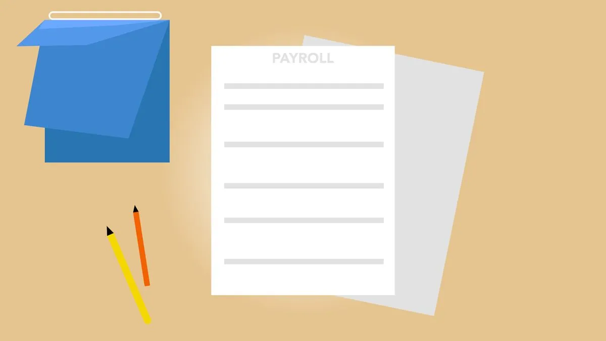 Payroll processing dashboard with monthly reports