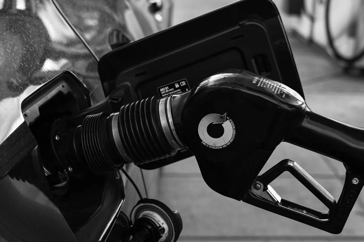 Oil filter and tools prepared for a quick lube shop near me visit