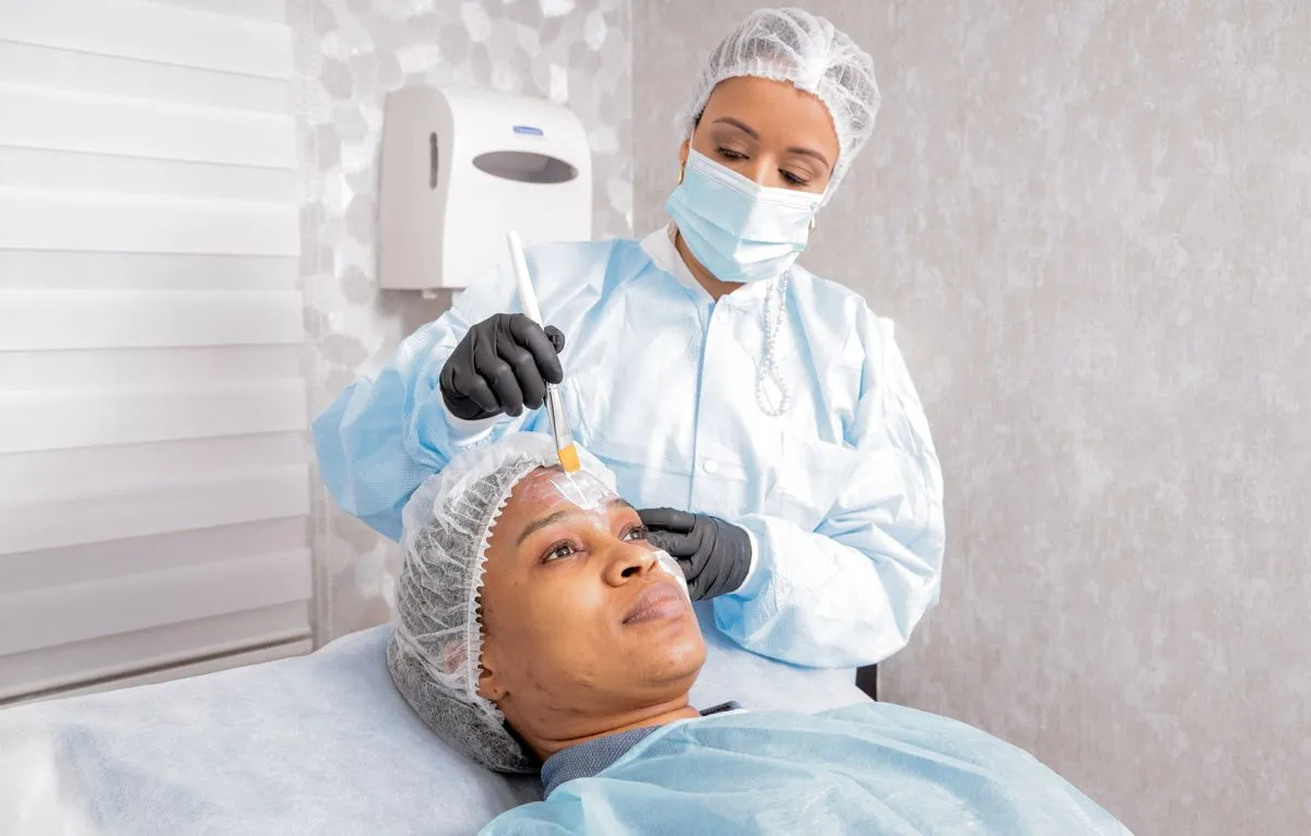 Medical skincare products selected by a skin care specialist