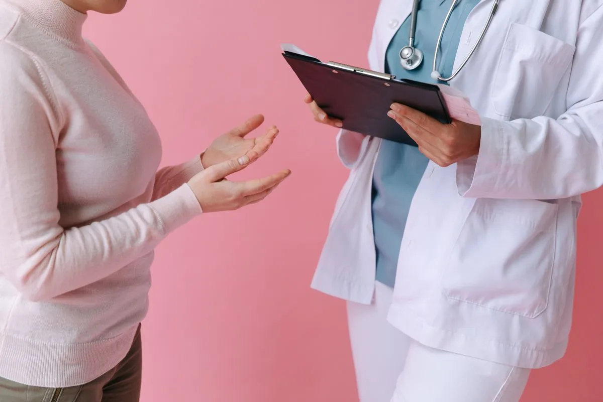 Doctor consultation room in a primary care clinic