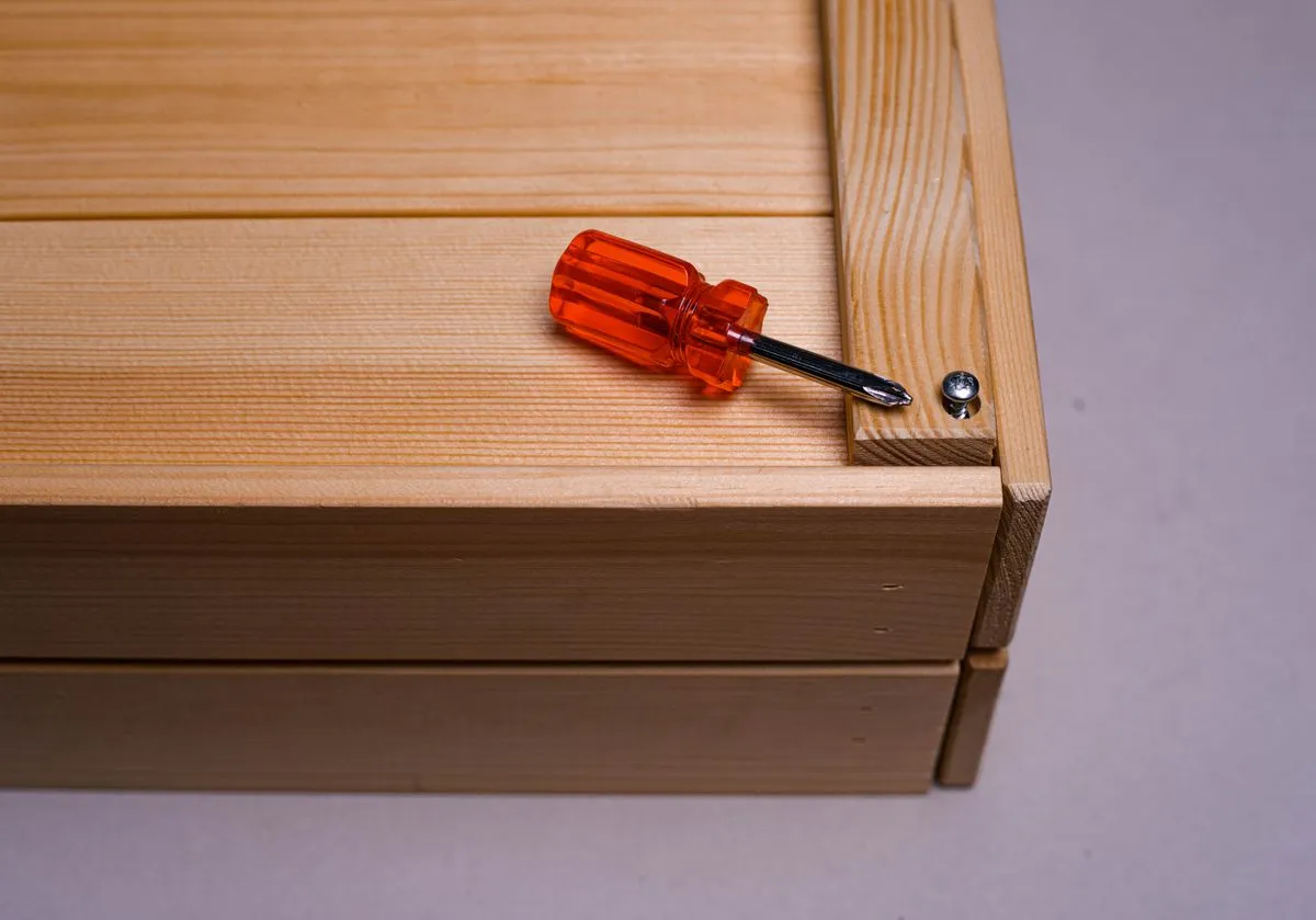 Furniture assembly service for a tall wardrobe in a modern apartment