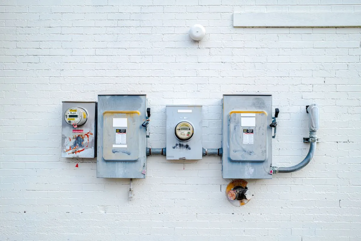 Breaker box replacement with neatly labeled circuits