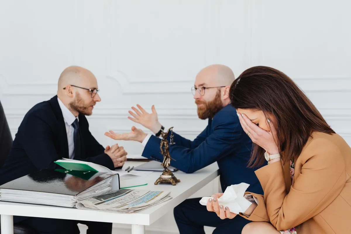 Private meeting room for child custody attorney strategy sessions