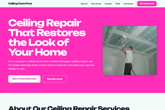 Open example: Fast Dishwasher Repair Service for Leaks, Noisy Cycles, and Drain Problems