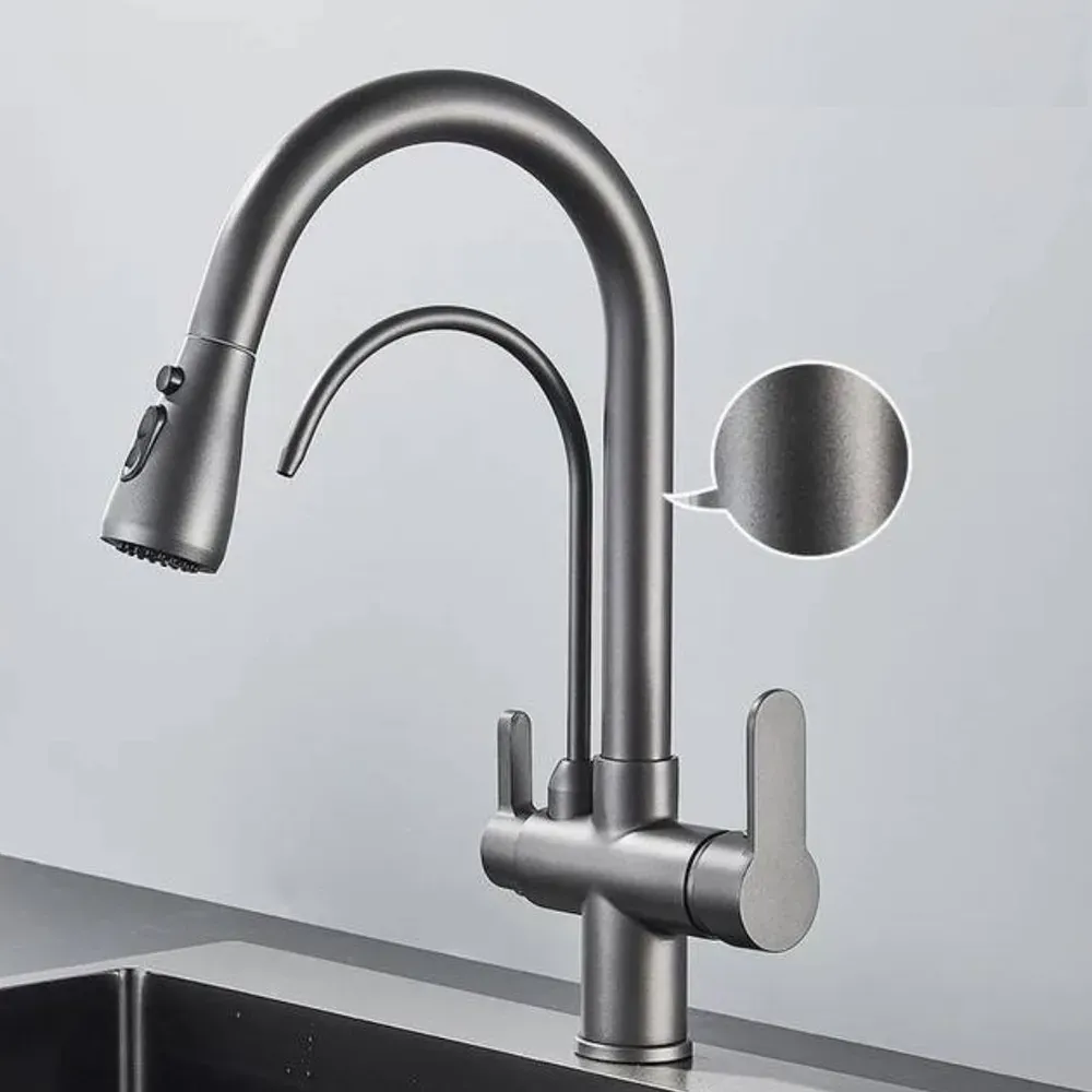 Кухонный смеситель Hizberg W21-GR